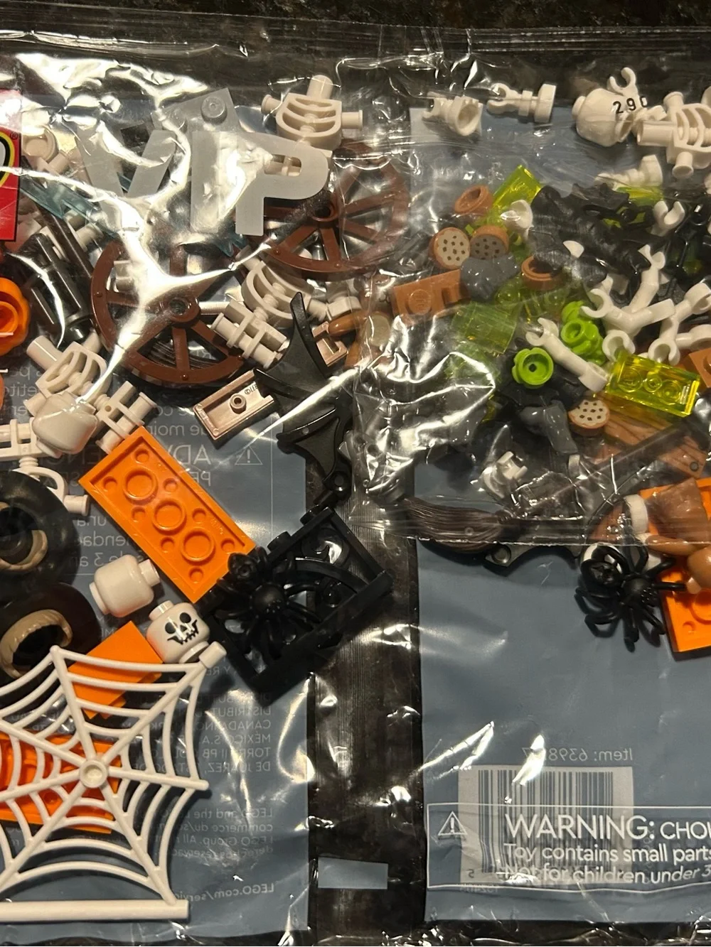 LEGO VIP Polybags, Pirates and Treasure, Spring Fun, Summer Fun, and Spooky